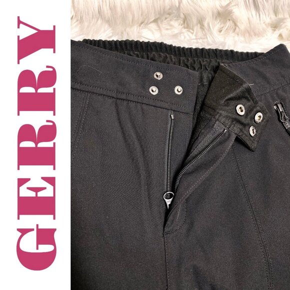 NWOT GERRY WOMEN’S SKI SNOWBOARD PANTS BLACK, SIZE MEDIUM - Picture 6 of 11